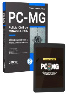 Combo PC-MG - Técnico Assistente da Polícia Civil - Apoio Administrativo