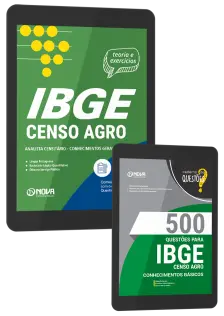 Combo IBGE Temporário 2026 - Censo Agro - Analista Censitário - Conhecimentos Gerais