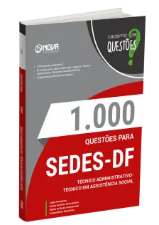 Combo SEDES-DF 2026 - Técnico Administrativo - Técnico em Assistência Social