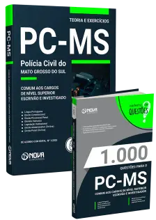 Combo PC-MS - Comum aos Cargos de Nível Superior - Escrivão e Investigador