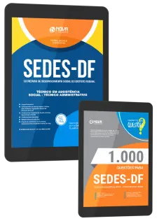 Combo SEDES-DF 2026 - Técnico Administrativo