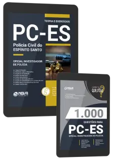 Combo PC-ES 2025 - Oficial Investigador de Polícia
