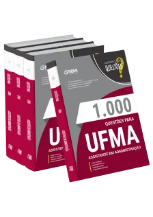 Livro 1000 Questões Gabaritadas para UFMA - Assistente em Administração