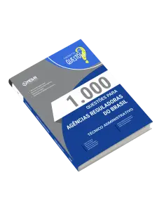 Livro 1.000 Questões Gabaritadas - Agências Reguladoras do Brasil - Técnico Administrativo