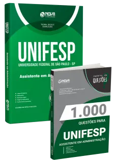 Combo UNIFESP 2026 - Assistente em Administração