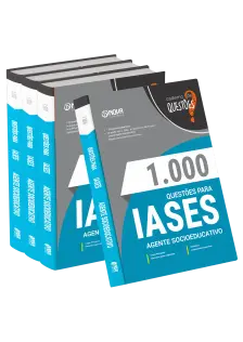 Livro 1.000 Questões Gabaritadas para a IASES - Agente Socioeducativo
