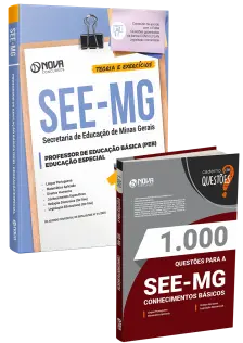 Combo SEE-MG - Professor de Educação Básica (PEB) - Educação Especial
