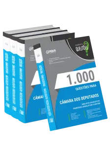 Livro 1000 Questões Gabaritadas para Câmara dos Deputados - Analista Legislativo