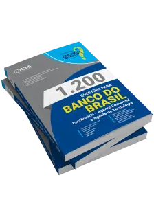 Livro 1.200 Questões Gabaritadas para o Banco do Brasil 2026 - Escriturário - Agente Comercial e Agente de Tecnologia