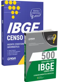 Combo IBGE Temporário 2026 - Censo Agro - Agente Censitário de Informática
