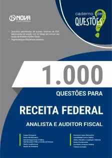 Livro 1000 Questões Gabaritadas para RF - Analista e Auditor Fiscal
