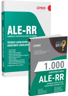 Combo ALE-RR 2026 - Técnico Legislativo - Assistente Legislativo