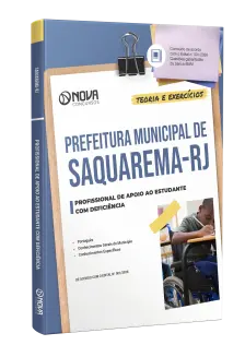 Combo Prefeitura de Saquarema-RJ 2026 - Profissional de Apoio ao Estudante com Deficiência