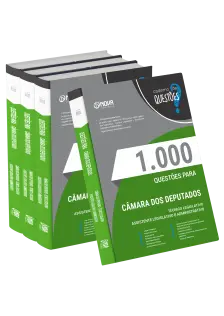 Livro 1000 Questões Gabaritadas para Câmara dos Deputados - Técnico Legislativo