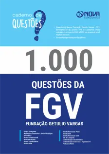 Livro 1.000 Questões Gabaritadas da FGV