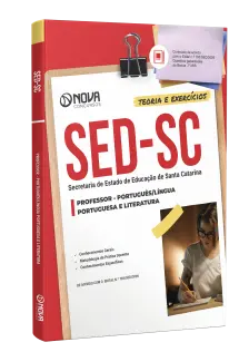 Combo SED-SC 2026 - Professor - Língua Portuguesa e Literatura