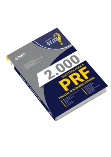 Livro 2000 Questões Gabaritadas para PRF - Policial Rodoviário Federal