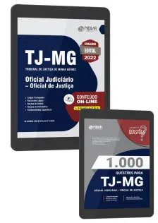 Combo Digital TJ-MG - Oficial Judiciário - Oficial de Justiça