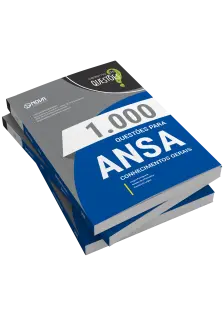 Livro 1000 Questões Gabaritadas para ANSA - Conhecimentos Gerais