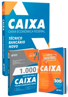 Combo Impresso Caixa - Técnico Bancário Novo - Apostila + Questões