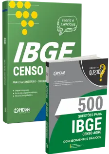 Combo IBGE Temporário 2026 - Censo Agro - Analista Censitário - Conhecimentos Gerais
