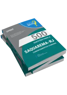Livro 500 Questões Gabaritadas para Prefeitura de Saquarema-RJ - Conhecimentos Comuns