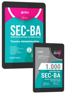 Combo SEC-BA 2026 - Técnico Administrativo em Nível Médio