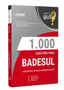 Combo BADESUL 2026 - Assistente Técnico Administrativo