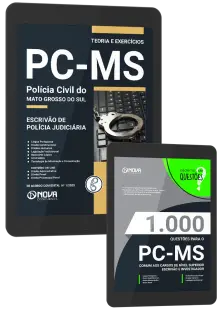 Combo PC-MS - Escrivão de Polícia Judiciária
