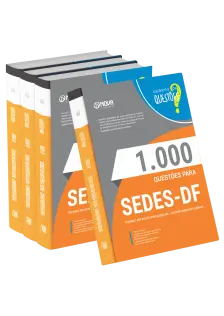 Livro 1000 Questões Gabaritadas para SEDES-DF - Técnico em Desenvolvimento e Assistência Social (TDAS) - Conhecimentos Gerais