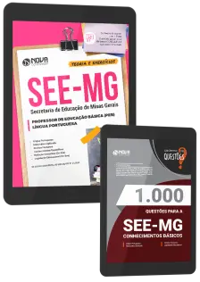 Combo SEE-MG - Professor de Educação Básica (PEB) - Língua Portuguesa