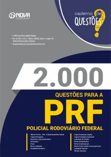 Livro 2000 Questões Gabaritadas para PRF - Policial Rodoviário Federal