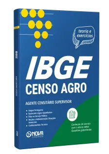 Combo IBGE Temporário 2026 - Censo Agro - Agente Censitário Supervisor