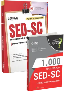 Combo SED-SC 2026 - Supervisor Escolar