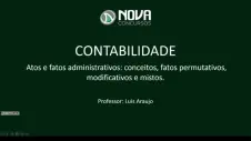 Conceitos, Fatos Permutativos, Modificativos e Mistos