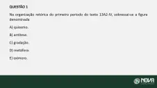 Exercícios sobre Figuras de Linguagem