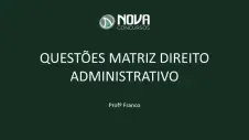 Exercícios Sobre Organização da Administração Pública