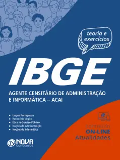 Apostila IBGE em PDF - Agente Censitário de Administração e Informática