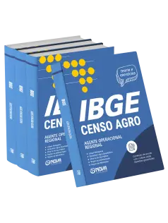 Apostila IBGE Temporário 2026 - Censo Agro - Agente Operacional Regional