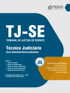 Apostila TJ-SE em PDF - Técnico Judiciário - Área Administrativa/Judiciária