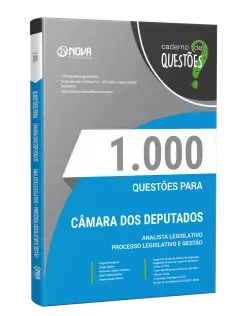 Livro 1000 Questões Gabaritadas para Câmara dos Deputados - Analista Legislativo