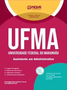 Apostila UFMA 2026 - Assistente em Administração