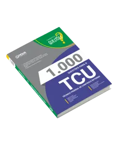 Livro 1.000 Questões Gabaritadas TCU - Técnico Federal de Controle Externo
