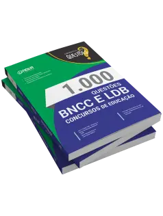 Livro 1.000 Questões Gabaritadas - BNCC e LDB - Legislação Educacional