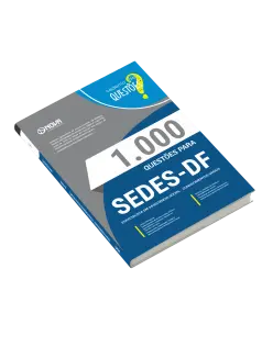 Livro 1000 Questões Gabaritadas para SEDES-DF - Especialista em Desenvolvimento e Assistência Social (EDAS)