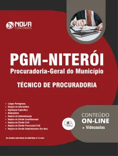 Apostila PGM Niterói RJ em PDF - Técnico de Procuradoria