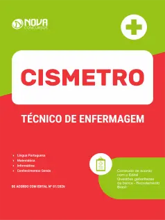 Apostila CISMETRO 2026 em PDF - Técnico de Enfermagem