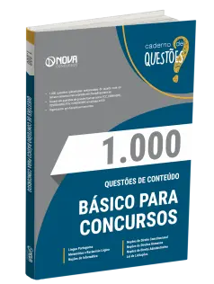 Livro 1.000 Questões Gabaritadas de Conteúdos Básicos para Concursos