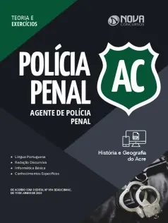 Apostila Polícia Penal - AC em PDF - Agente de Polícia Penal