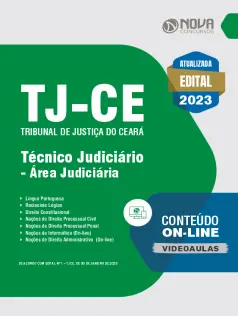 Apostila TJ-CE em PDF - Técnico Judiciário - Área Judiciária